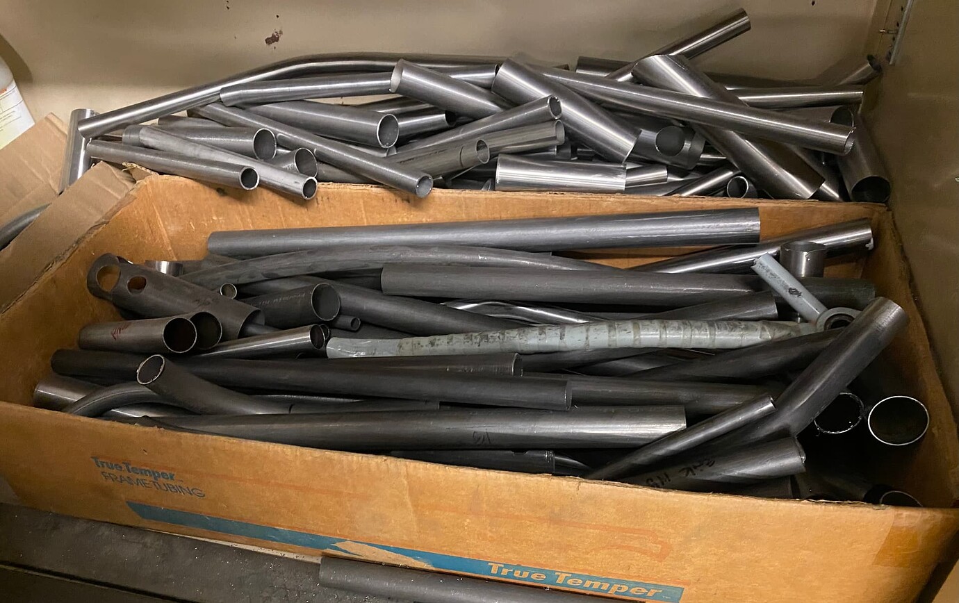 Scrap Ti and steel tubing For Sale Custom Framebuilding Forum