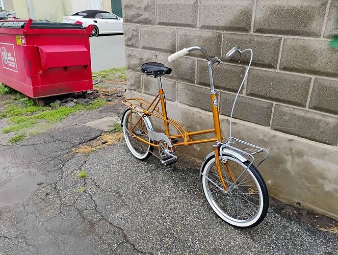 1965 Sears Folding Bike General Discussion Custom Framebuilding Forum