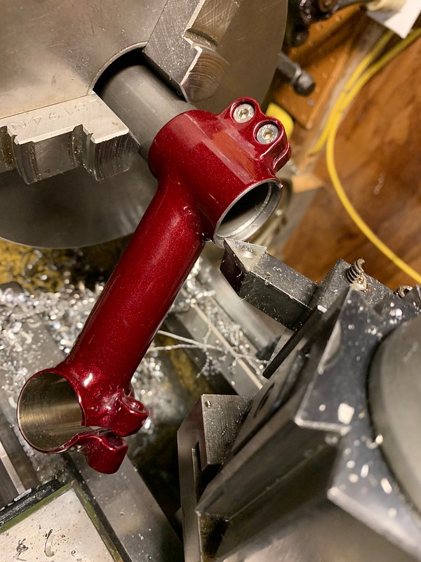 Fresh from powder coating.